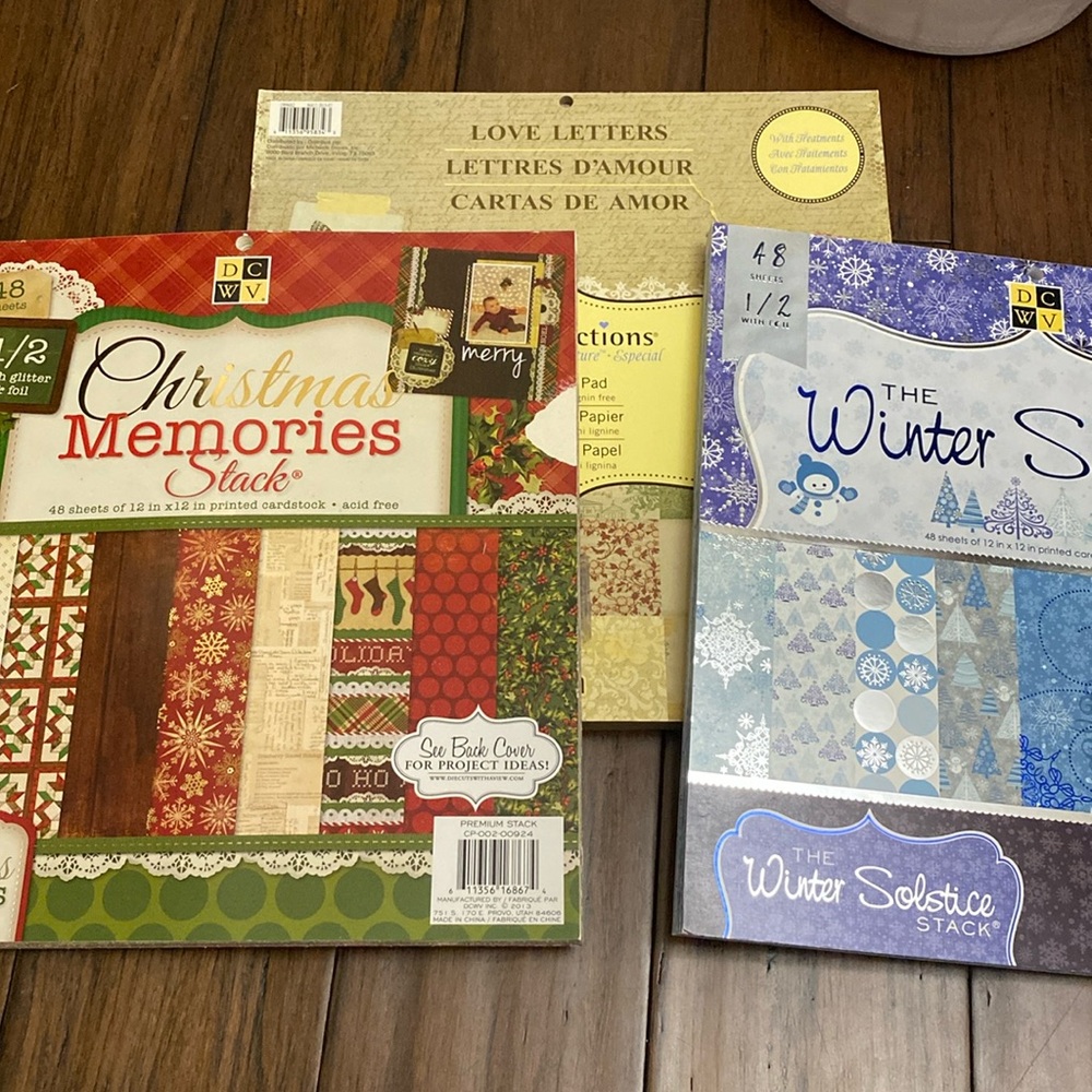 Cardstock for crafting.